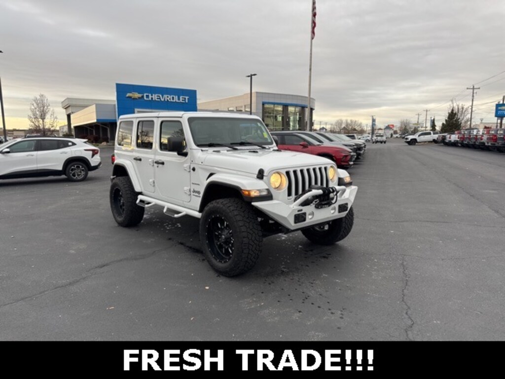 Used 2019 Jeep Wrangler Unlimited Sahara 4x4 SUV
