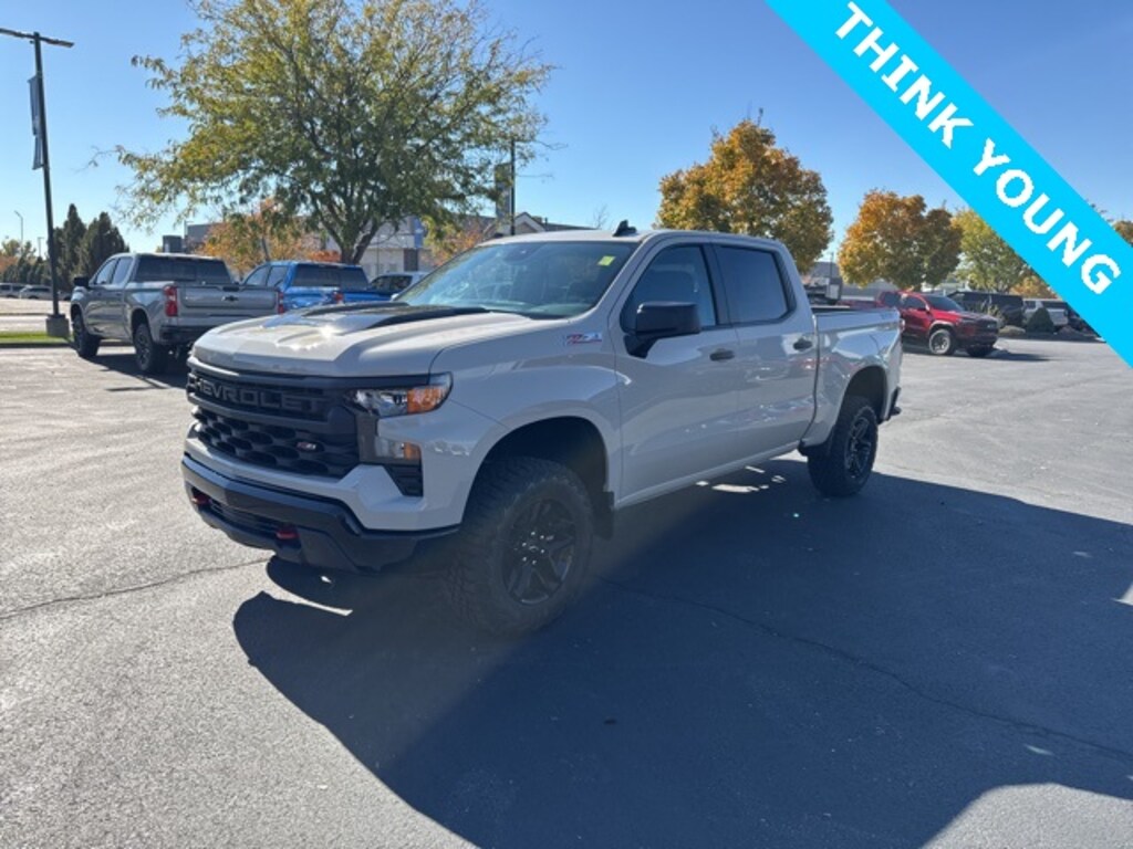 New 2026 Chevrolet Silverado 1500 Custom Trail Boss Truck Crew Cab