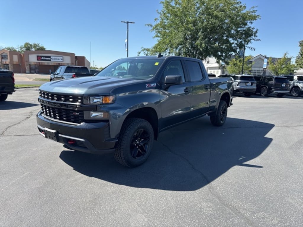 Used 2021 Chevrolet Silverado 1500 Custom Trail Boss Truck Crew Cab