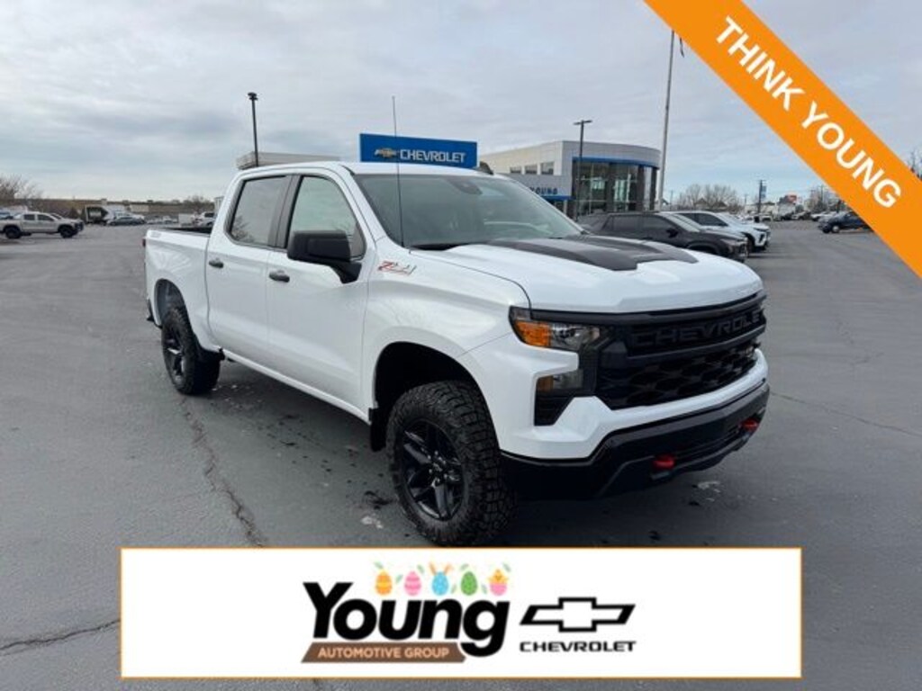 New 2026 Chevrolet Silverado 1500 Custom Trail Boss Truck Crew Cab