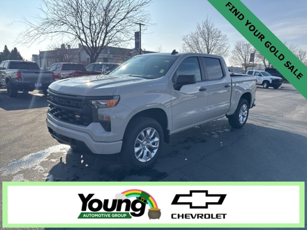 New 2026 Chevrolet Silverado 1500 Custom Truck Crew Cab
