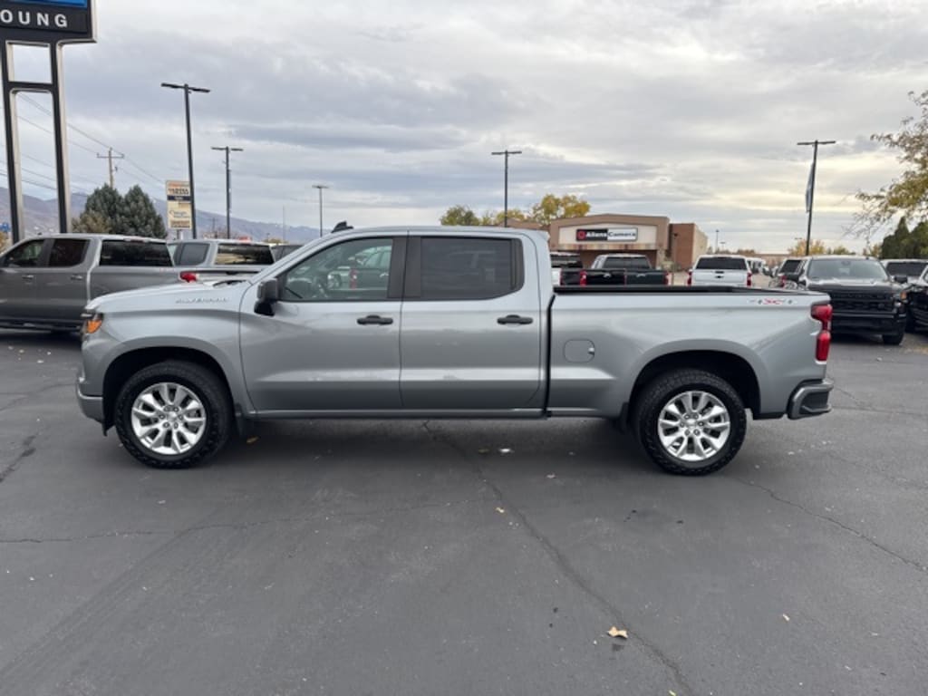 Used 2024 Chevrolet Silverado 1500 Custom Truck Crew Cab