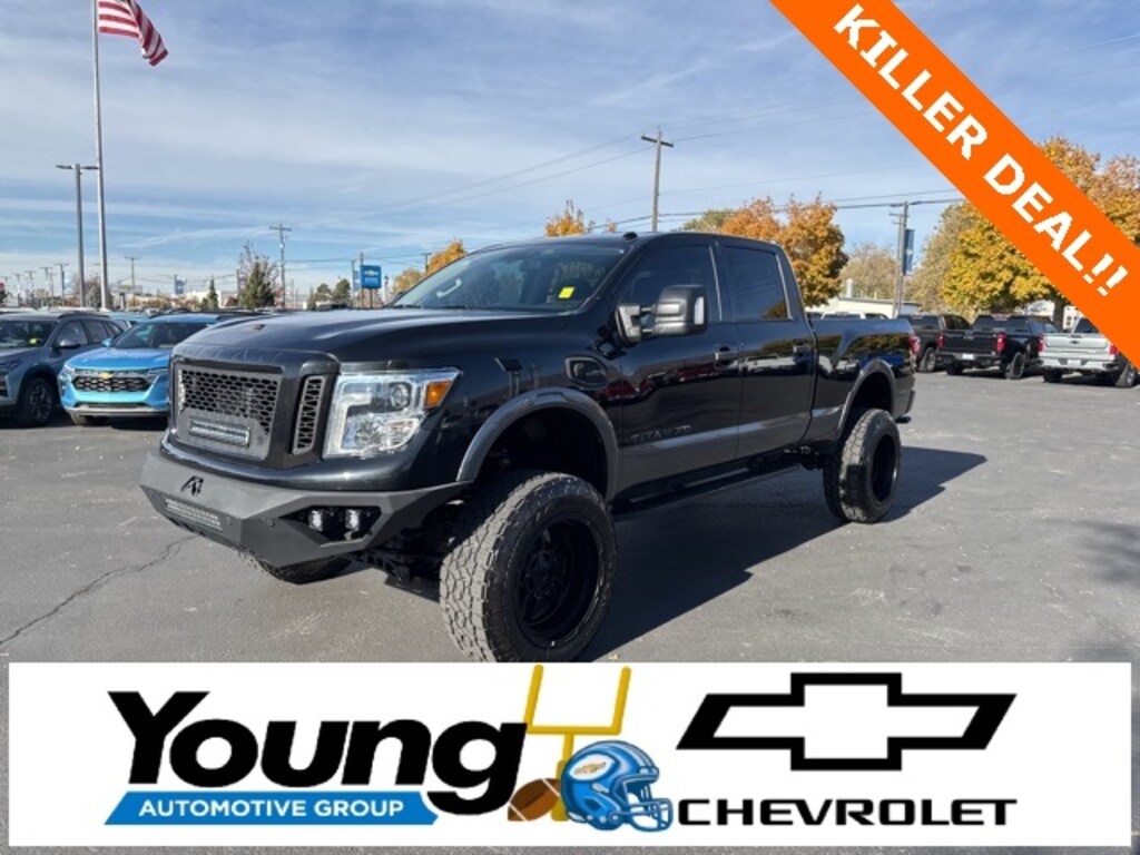 Used 2017 Nissan Titan XD PRO-4X Diesel Truck Crew Cab