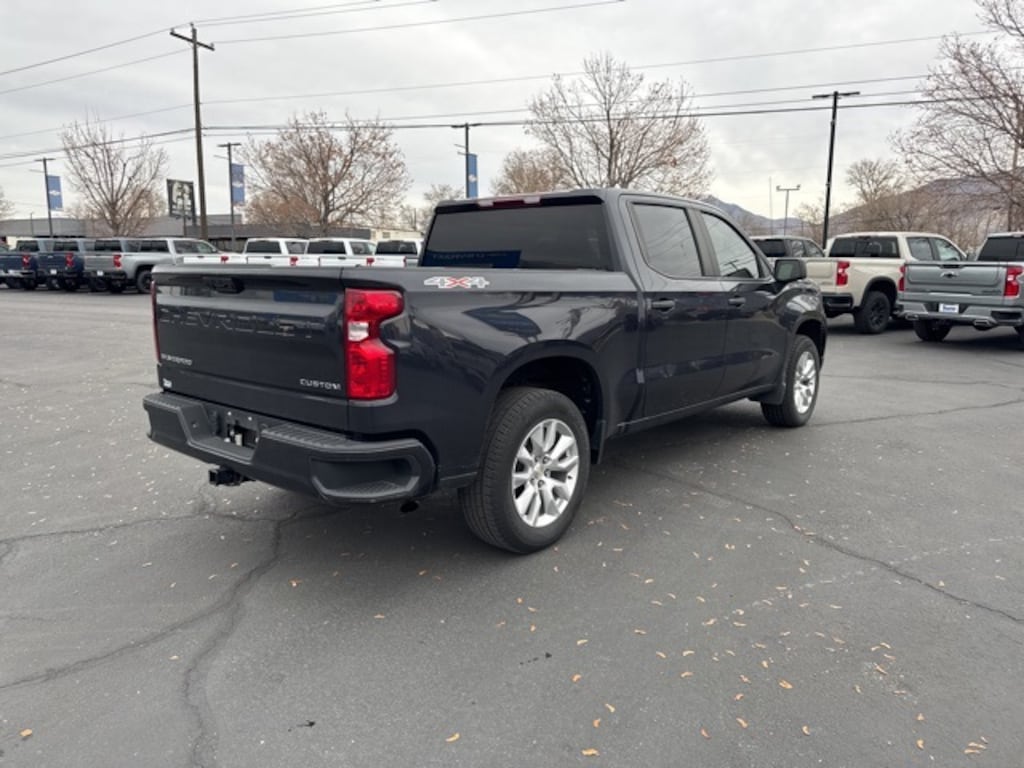 Used 2022 Chevrolet Silverado 1500 Custom Truck Crew Cab