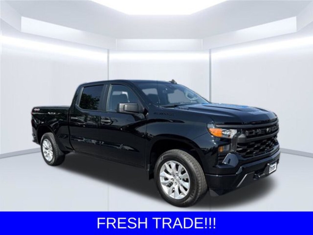 Used 2024 Chevrolet Silverado 1500 Custom Truck Crew Cab