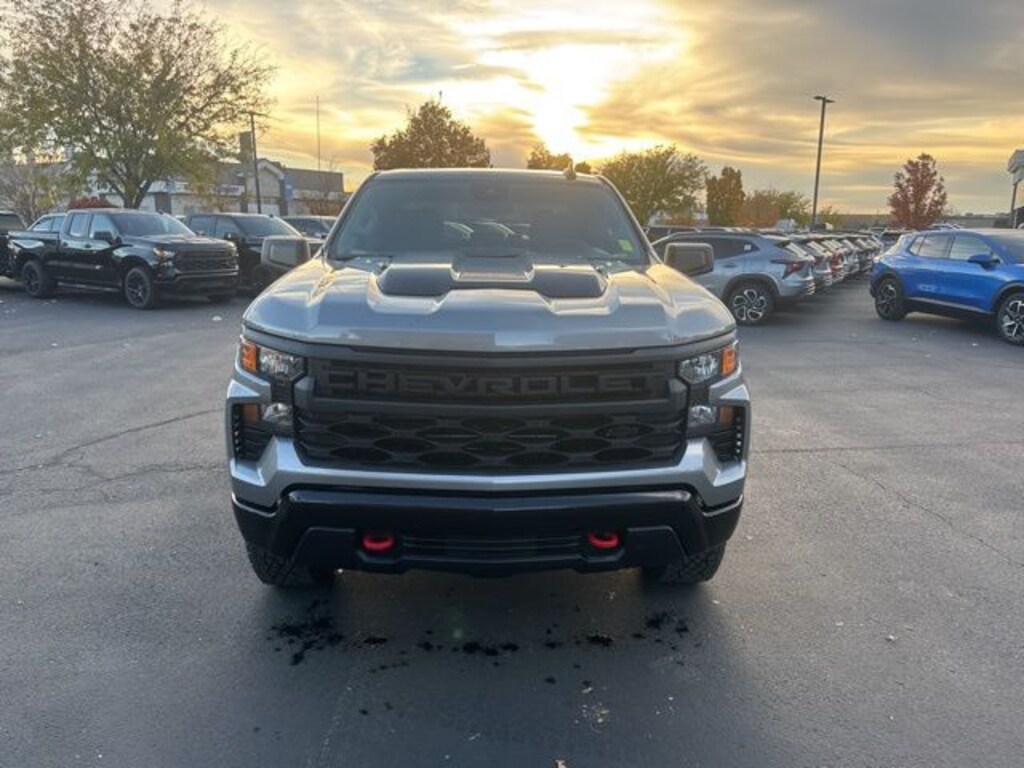 New 2026 Chevrolet Silverado 1500 Custom Trail Boss Truck Crew Cab