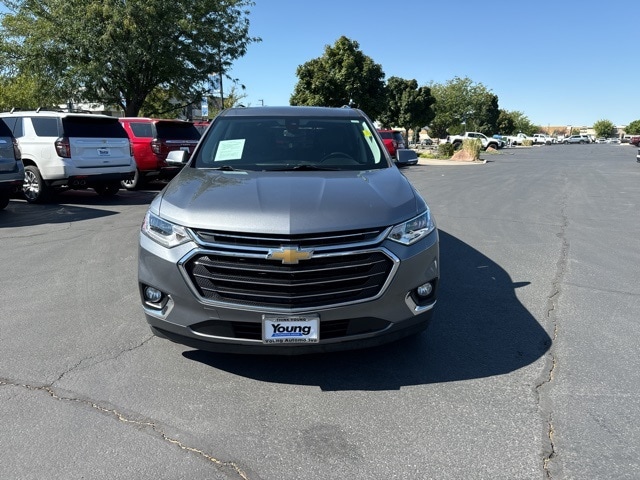 Used 2019 Chevrolet Traverse Premier with VIN 1GNEVKKWXKJ209013 for sale in Logan, UT