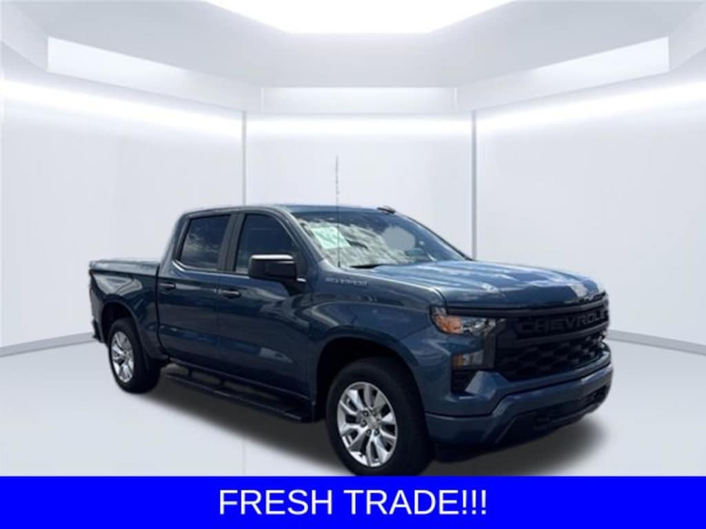 Used 2024 Chevrolet Silverado 1500 Custom Truck Crew Cab