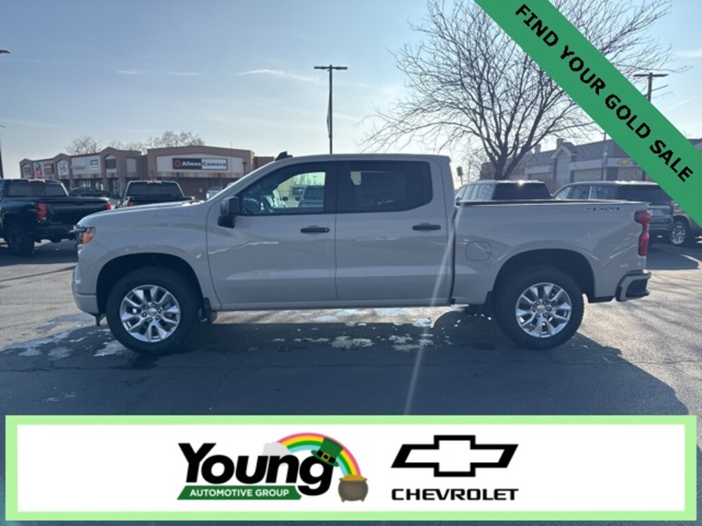 New 2026 Chevrolet Silverado 1500 Custom Truck Crew Cab