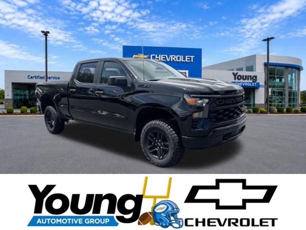New 2026 Chevrolet Silverado 1500 Custom Trail Boss Truck Crew Cab