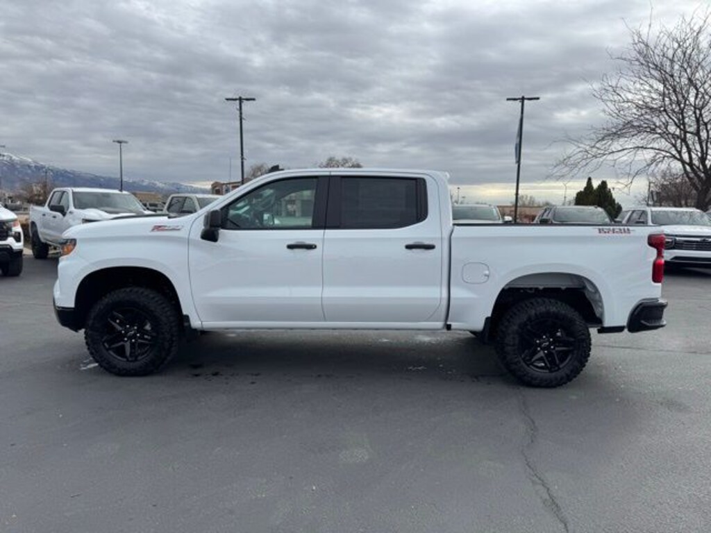 New 2026 Chevrolet Silverado 1500 Custom Trail Boss Truck Crew Cab