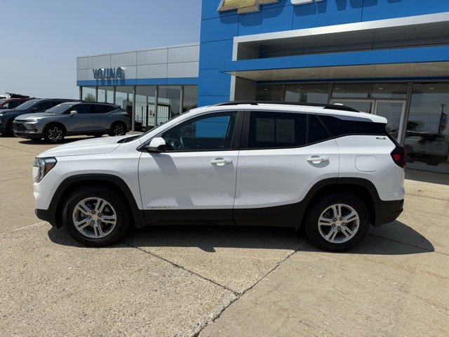 Used 2022 GMC Terrain SLE with VIN 3GKALTEV8NL107250 for sale in Saint Johns, MI