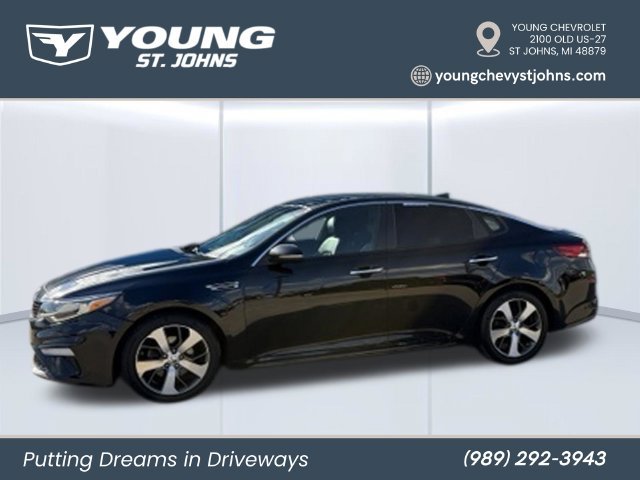 Used 2020 Kia Optima S with VIN 5XXGT4L36LG405110 for sale in Saint Johns, MI