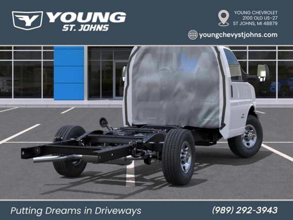 New 2026 Chevrolet Express Cutaway 3500 1WT Cutaway Van