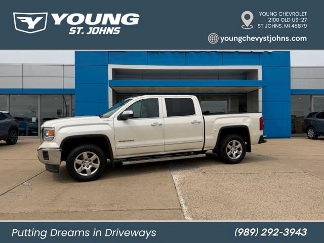 Used 2015 GMC Sierra 1500 SLT with VIN 3GTU2VEC3FG377244 for sale in Saint Johns, MI