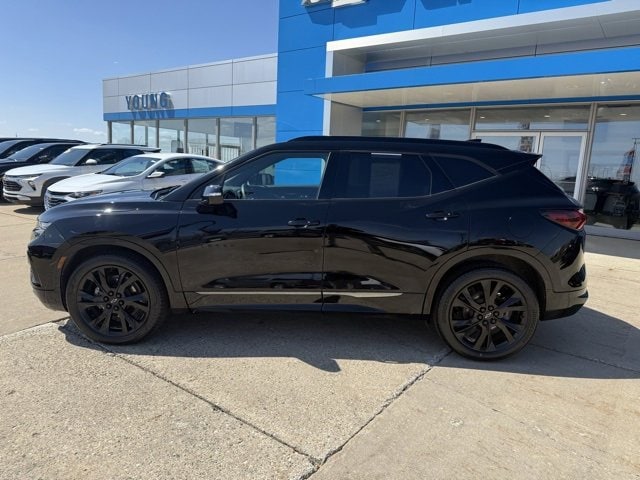 Used 2022 Chevrolet Blazer RS with VIN 3GNKBKRS7NS154540 for sale in Saint Johns, MI