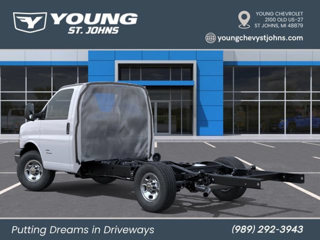 New 2026 Chevrolet Express Cutaway 3500 1WT Cutaway Van