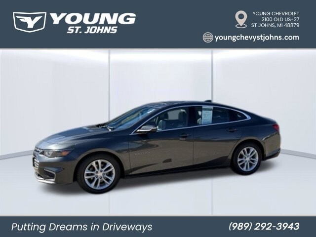 Used 2017 Chevrolet Malibu 1LT with VIN 1G1ZE5ST8HF207685 for sale in Saint Johns, MI