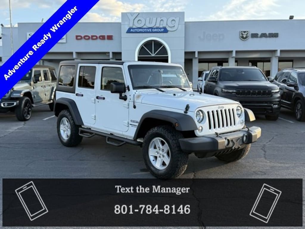 Used 2017 Jeep Wrangler Unlimited Sport SUV