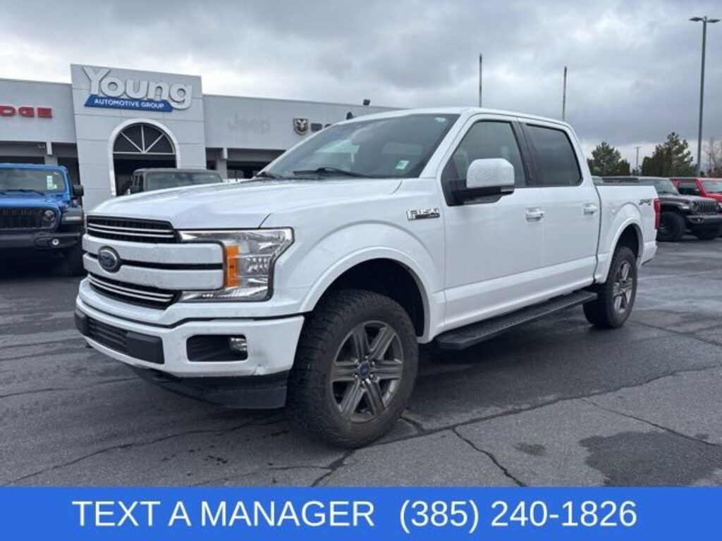 Used 2020 Ford F-150 LARIAT Truck SuperCrew Cab