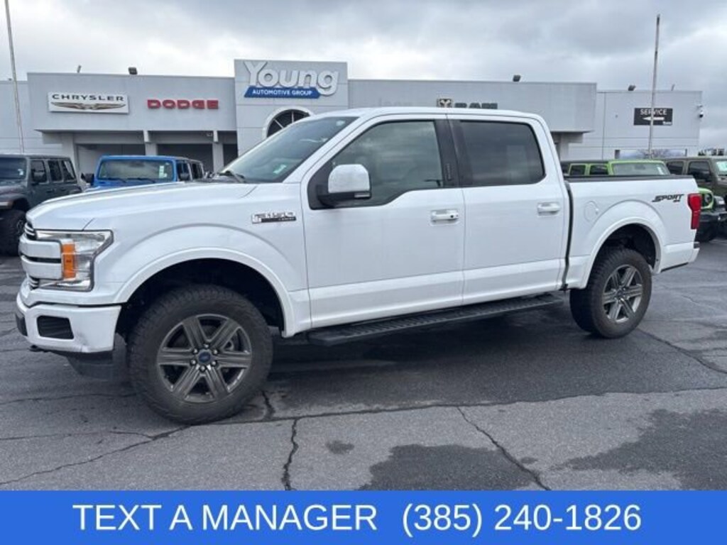 Used 2020 Ford F-150 LARIAT Truck SuperCrew Cab