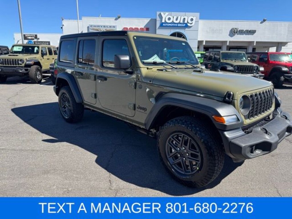 New 2026 Jeep Wrangler 4-DOOR SPORT S Sport Utility
