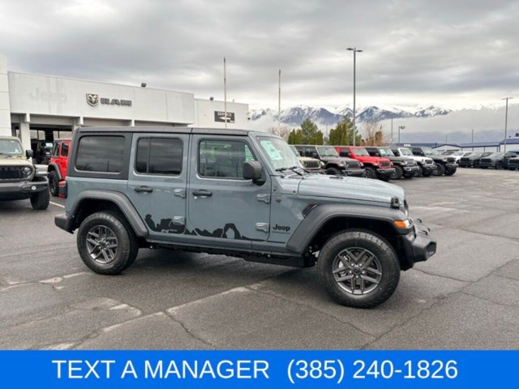 New 2026 Jeep Wrangler 4-DOOR SPORT S Sport Utility