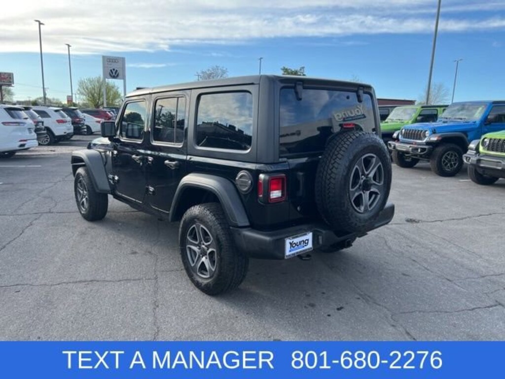 Used 2018 Jeep Wrangler Unlimited Sport S SUV
