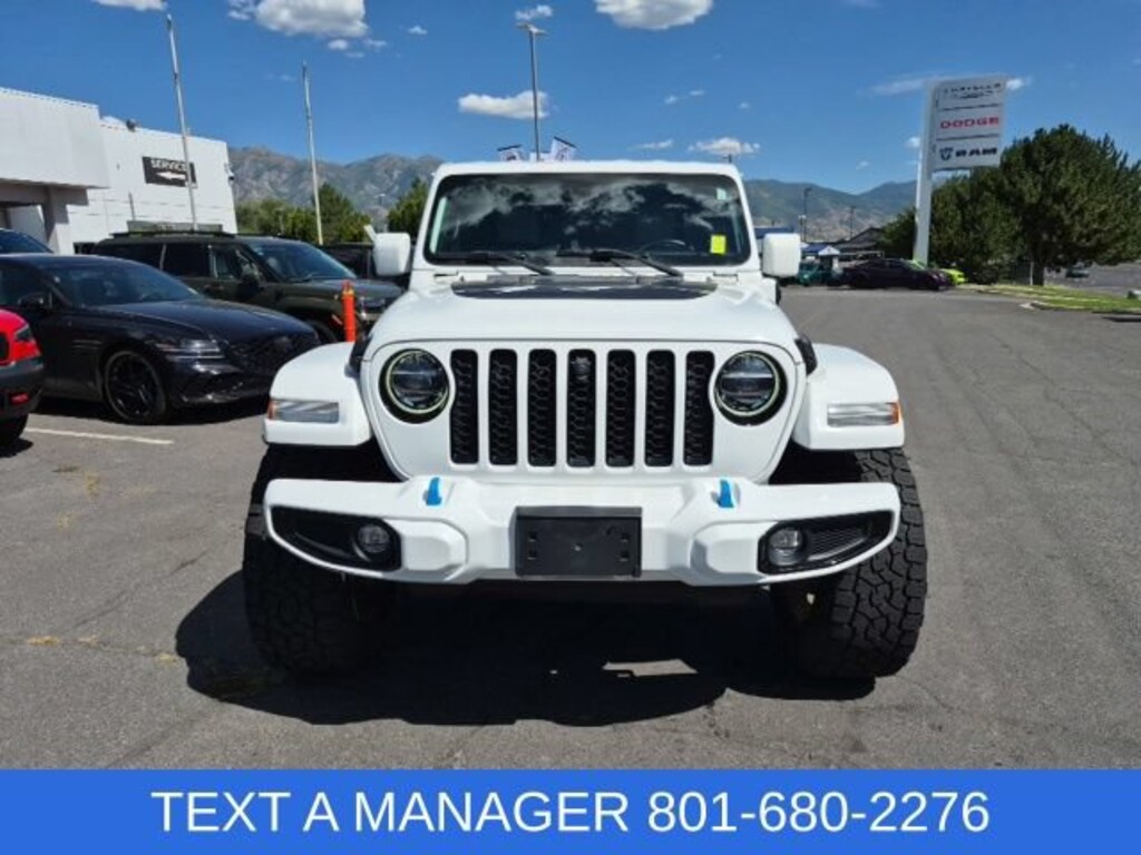 Used 2022 Jeep Wrangler 4xe Unlimited Sahara High Altitude SUV