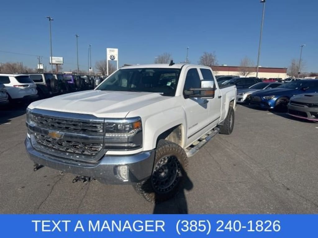 Used 2017 Chevrolet Silverado 1500 LTZ Truck Crew Cab