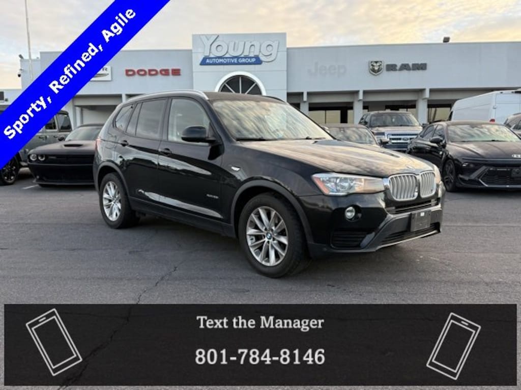 Used 2017 BMW X3 xDrive28i SUV
