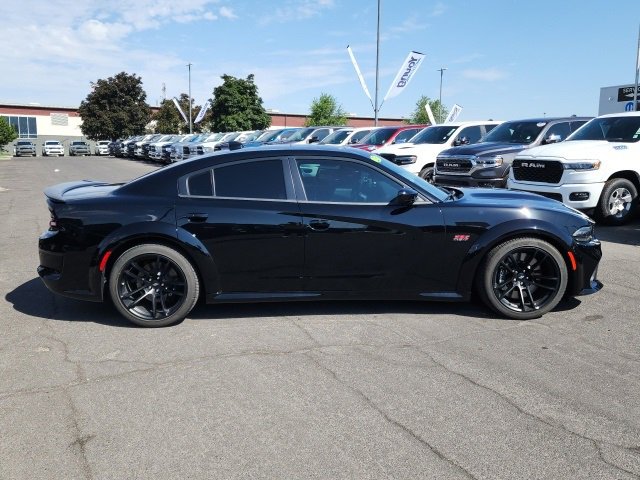 Used 2023 Dodge Charger Scat Pack with VIN 2C3CDXGJXPH659772 for sale in Layton, UT