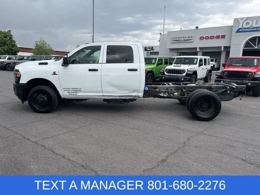 Used 2023 Ram 3500 Chassis Cab Tradesman Truck Crew Cab