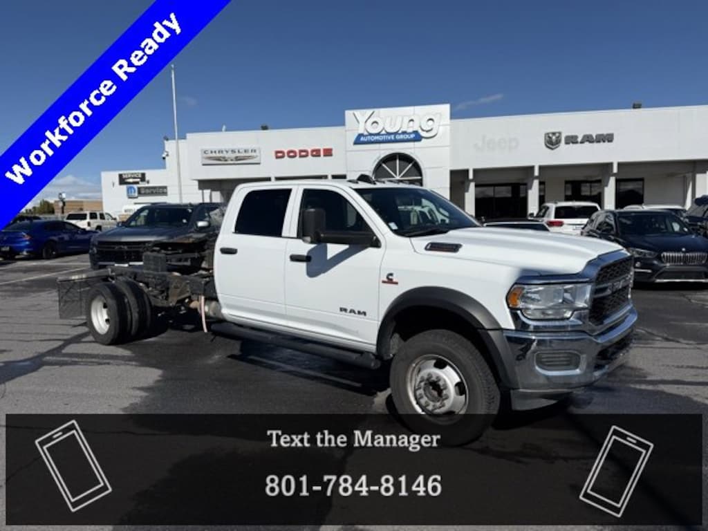 Used 2021 Ram 5500 Chassis Cab Tradesman Truck Crew Cab