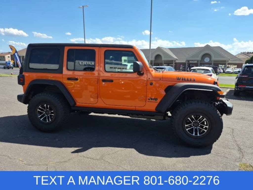 New 2026 Jeep Wrangler 4-DOOR WILLYS Sport Utility