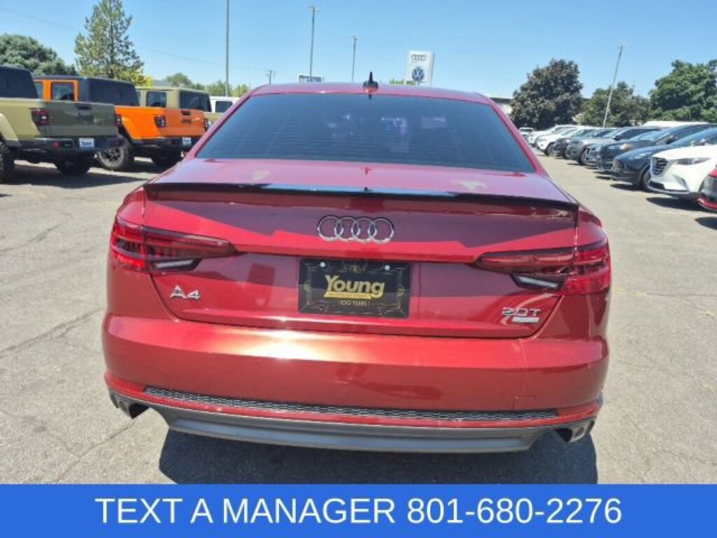 Used 2018 Audi A4 Premium Sedan