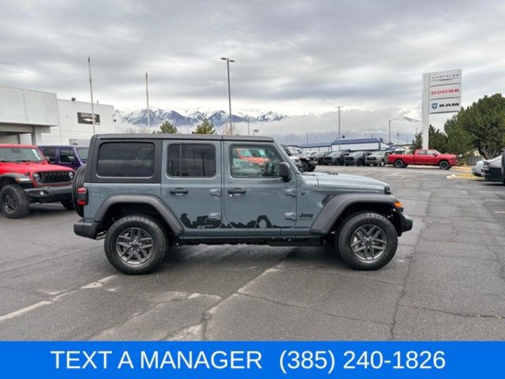 New 2026 Jeep Wrangler 4-DOOR SPORT S Sport Utility