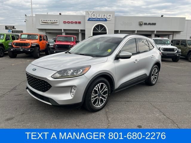 Used 2020 Ford Escape SEL with VIN 1FMCU0H64LUB24940 for sale in Layton, UT
