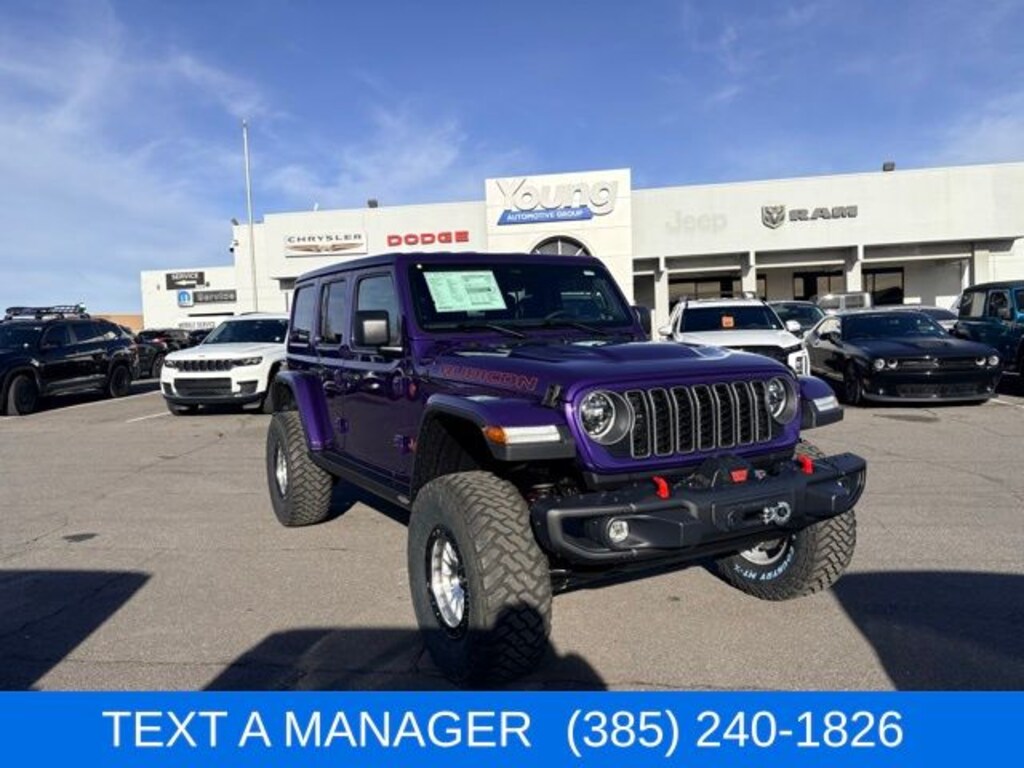 New 2026 Jeep Wrangler Rubicon Sport Utility
