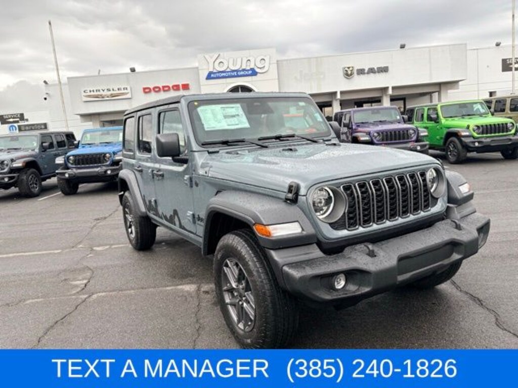 New 2026 Jeep Wrangler 4-DOOR SPORT S Sport Utility