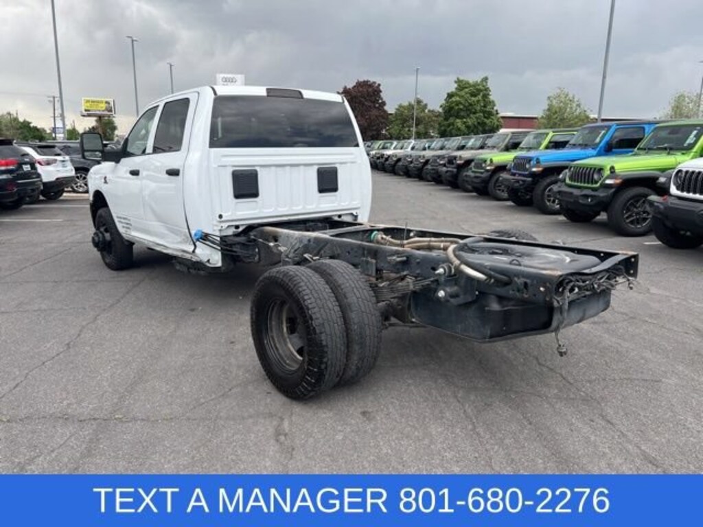 Used 2023 Ram 3500 Chassis Cab Tradesman Truck Crew Cab