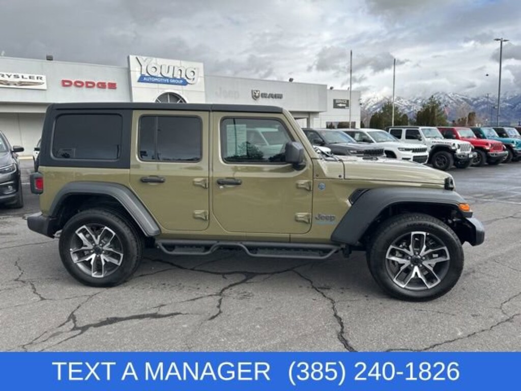 Used 2025 Jeep Wrangler 4xe Sport S SUV