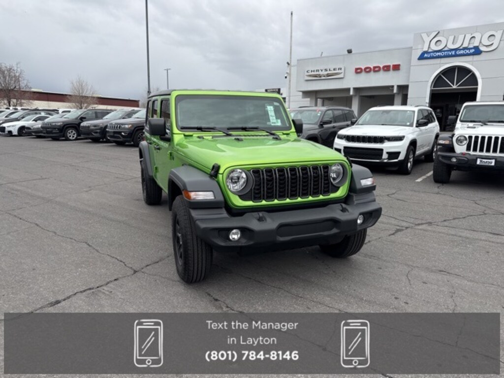 New 2026 Jeep Wrangler Sport Sport Utility