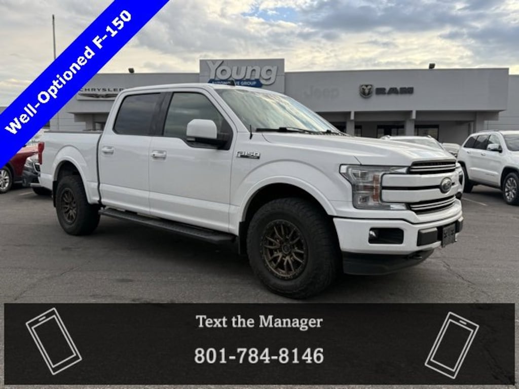 Used 2020 Ford F-150 LARIAT Truck SuperCrew Cab