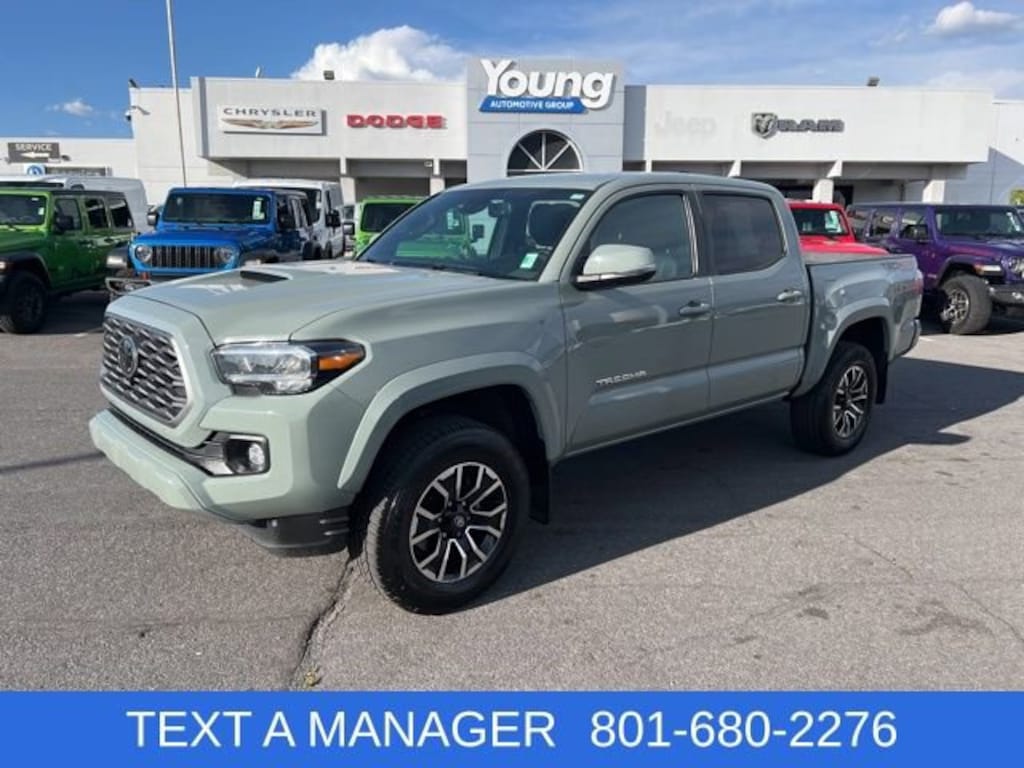 Used 2023 Toyota Tacoma 4WD TRD Sport Truck Double Cab