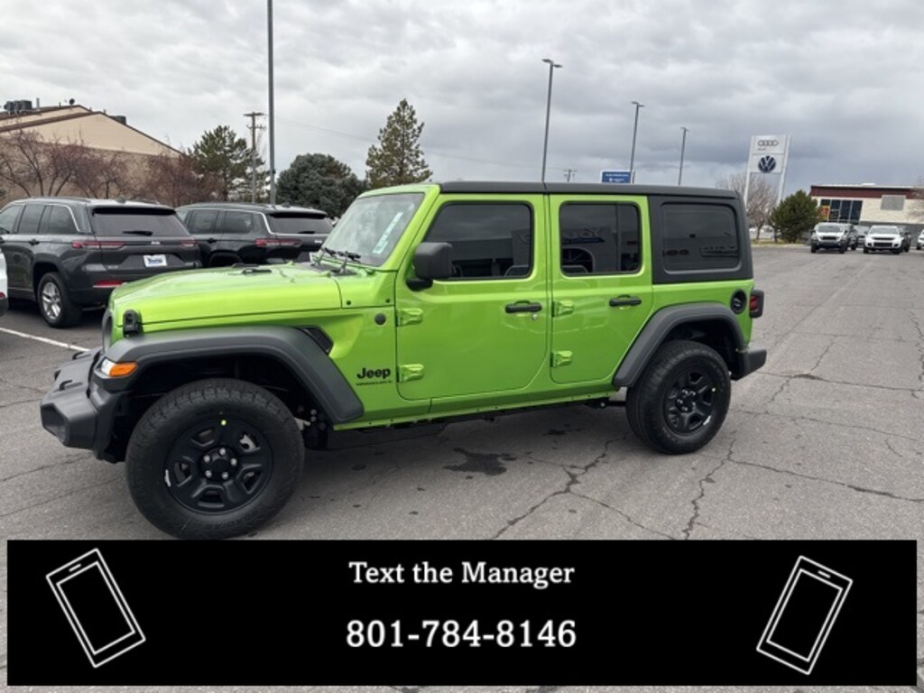 New 2026 Jeep Wrangler 4-DOOR SPORT Sport Utility