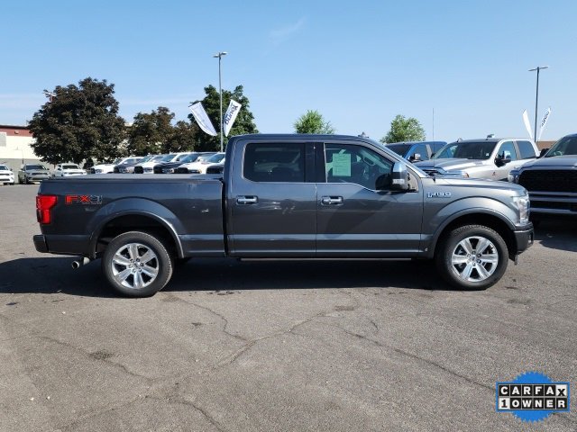 Used 2020 Ford F-150 Platinum with VIN 1FTFW1E43LFB15638 for sale in Layton, UT