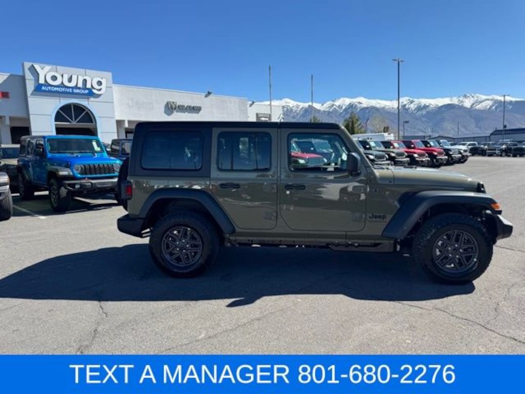 New 2026 Jeep Wrangler 4-DOOR SPORT S Sport Utility