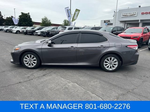 Used 2020 Toyota Camry LE with VIN 4T1C11AK3LU947087 for sale in Layton, UT