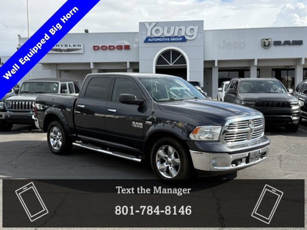 Used 2015 Ram 1500 Big Horn Truck Crew Cab